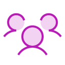 Icon of three people