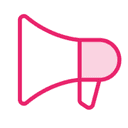 Icon of a megaphone