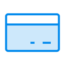 Icon of a credit card