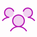 Icon of three people